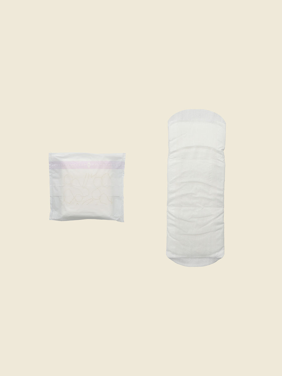 PERIOD PADS 21cm/Non-Wings　ピリオドパッド 21cm 羽なし　24枚入