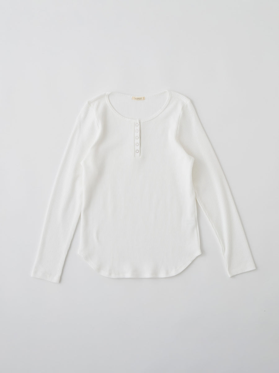 ヘンリーネックロングスリーブTシャツ – SISIFILLE